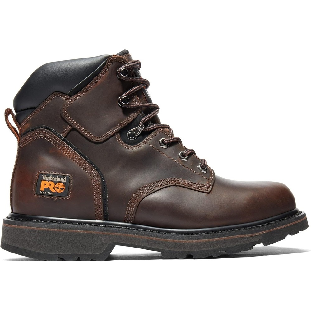 Timberland PRO® (Men's 10 M) 6" Pit Boss™ EH SR Work Boot, Dark Brown - $150